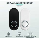 KlikAanKlikUit - ACDB-8000A - Draadloze Deurbel - Wit