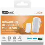 KlikAanKlikUit ACDB-8000BC - Deurbelset voor inbouwen - Wit