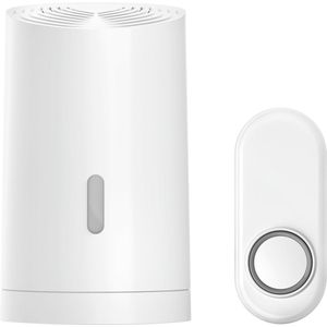 KlikAanKlikUit ACDB-9000AC - Draadloze deurbel - ontvanger op batterijen - Wit
