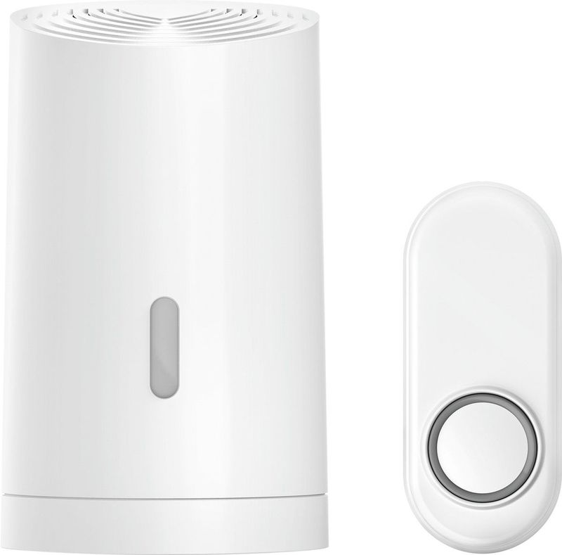 KlikAanKlikUit ACDB-9000AC - Draadloze deurbel - ontvanger op batterijen - Wit