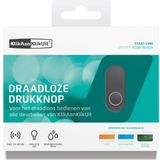 KlikAanKlikUit ACDB-8000AZ - Draadloze deurbel - Zwart