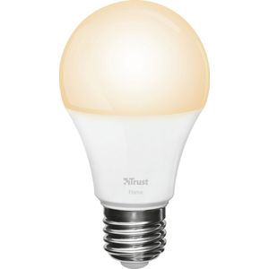 Trust - Dimbare E27 Led Lamp Flame - Slimme Lamp - Warm Wit Licht - 9W