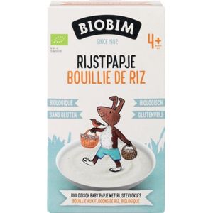 Biobim Baby Rijstpapje 4 Maanden200 Gram