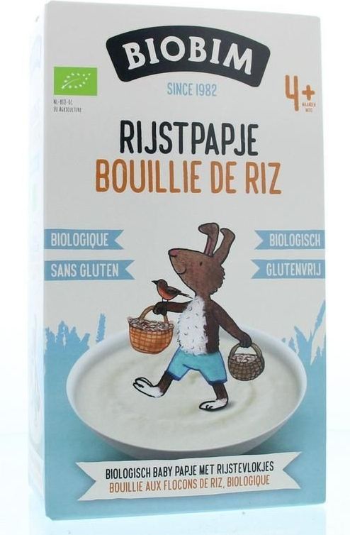 Biobim Baby Rijstpapje 4 Maanden200 Gram