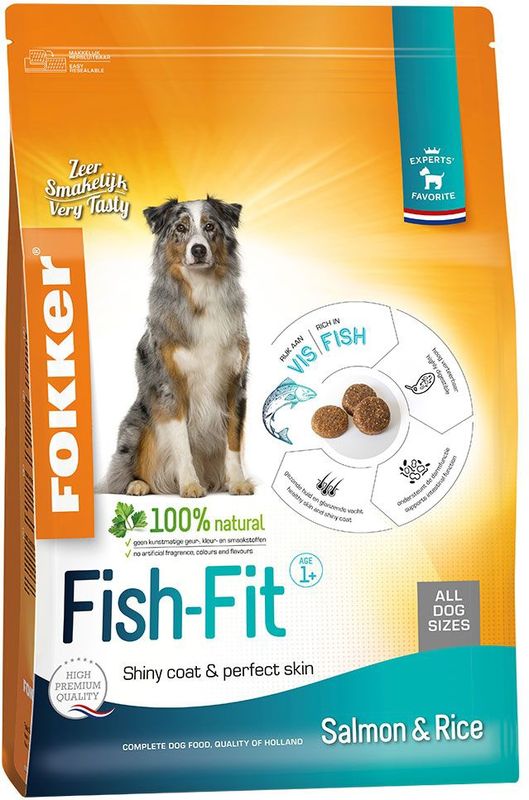 Fokker Dog Fish Fit Hondenvoer - 13 kg