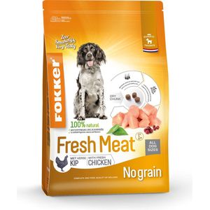 Fokker premium + fresh meat hondenvoer 2,5 kg