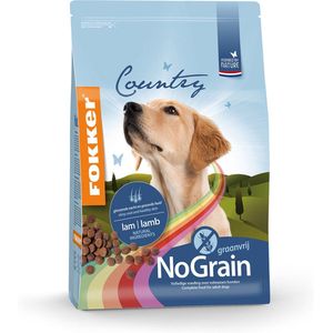 2,5 kg Fokker Country No Grain hondenvoer