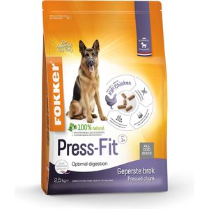 Fokker Press Fit - Hondenvoer - 2.5 kg