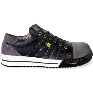 Redbrick - Slate ESD Werkschoen - Zwart - Leer