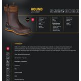 Grisport - Ranger Hound - Werklaarzen - Bruin/oranje - S3