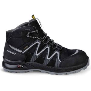 Grisport - Safety Cross GTX Line - Werkschoenen - Zwart/Zilver - Microfiber