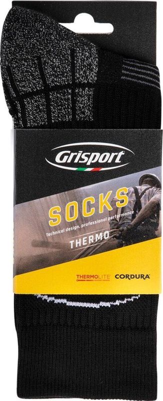 Grisport - 25111 Thermo Sokken - Zwart - Polyamide en Cordura