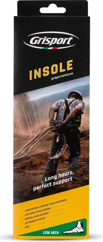 Grisport - Inlegzolen Laag - Polyester - Lichtgewicht - Voor Lage Voetbogen