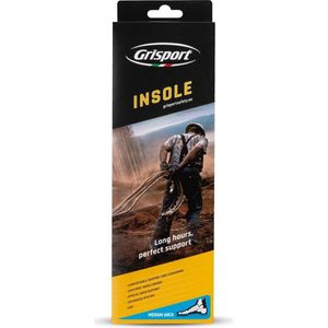 Grisport inlegzolen Medium - Mannen - Zwart - 45