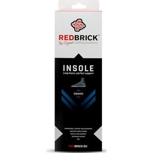 Redbrick - Inlegzool - Medium - Ademend - Antibacterieel - ESD getest
