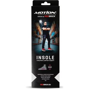 Redbrick - Motion Inlegzool - Ademend - Sneldrogend - Geschikt voor ESD-schoenen