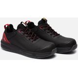 Redbrick Motion Fuse Werkschoen S3 - Zwart/Rood - Lichtgewicht - Waterafstotend
