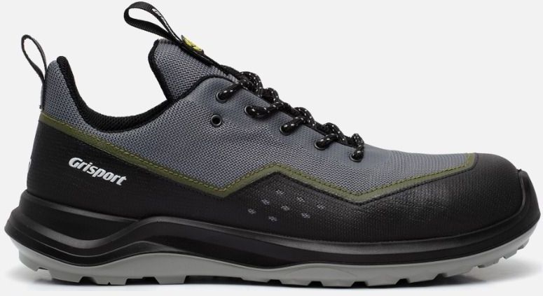Grisport - Dyno S1P - Werkschoen - Zwart - Gri-air Technologie - ESD-gecertificeerd