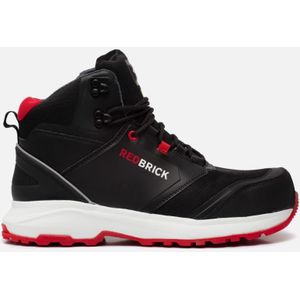 Redbrick Pulse Hoog S3 ESD 32321 - Zwart/Rood - 39