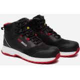 Redbrick - Pulse Overnose High S3 - Werkschoenen - Zwart - TPU - Aluminium Beschermneus