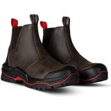 Redbrick - Pulse Ankle Boot - Veiligheidslaars - Bruin - Microfiber