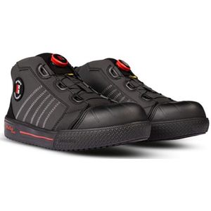 Redbrick - Sprint S3S - Werkschoenen - Zwart - Microfiber