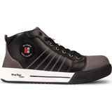 Redbrick - Dunk High - Werkschoen - Enkelhoog - Rood - Microfiber