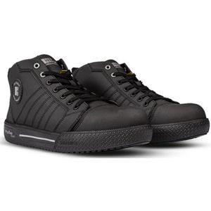 Redbrick - Beather High - Werkschoen - Zwart - Microvezel Nubuck