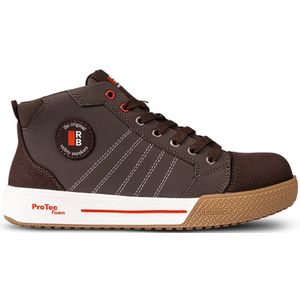 Redbrick - Legend High - Werkschoen - Enkelhoog - Zwart - Microfiber