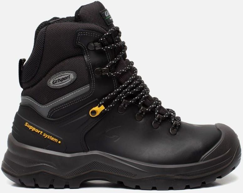 Grisport - 905L Zipper - Veiligheidsschoen - Zwart - Leer