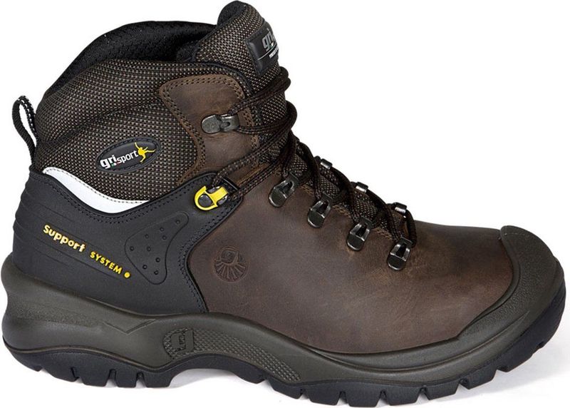 Grisport - 703L - Werkschoenen - Bruin - Leer - S3 Veiligheidsklasse