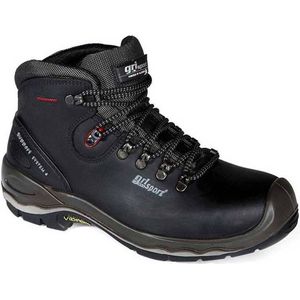 Grisport - Safety 72049 Hoog - Werkschoenen - Zwart/Rood - Leer