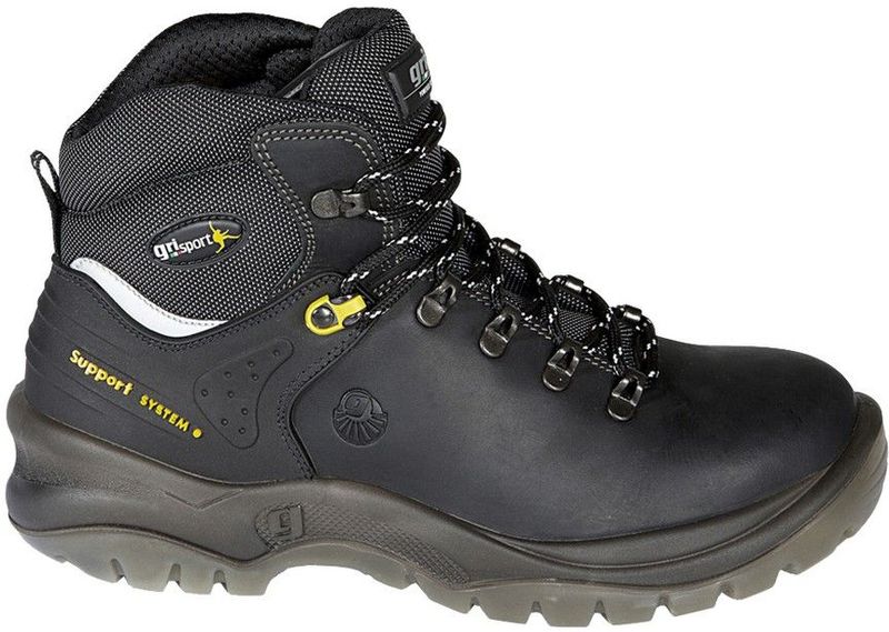 Grisport - 70072 Var 116 S2 - Werkschoen - Zwart - Leer - Hittebestendig tot 300 graden