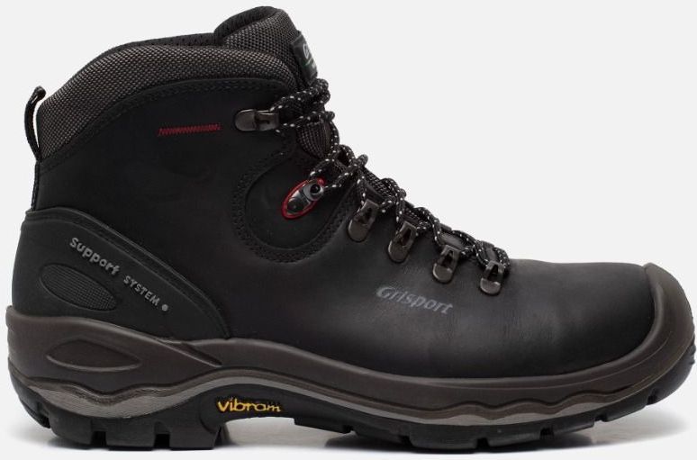 Grisport - Safety 72049 - Hoog S3 - Zwart - Leer - Veiligheidsschoen