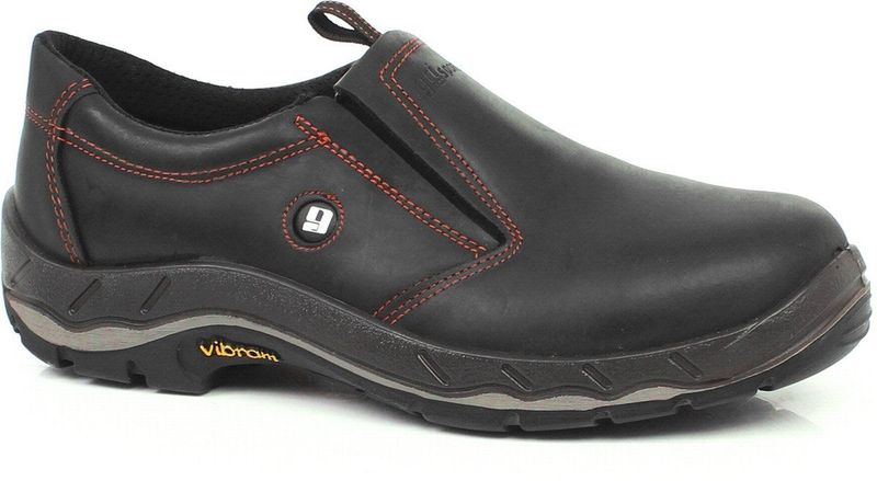 Grisport - 71609 - Instapper - Zwart - Cambrelle Voering - Veiligheidsneus