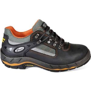 Grisport Werkschoen unisex S3 maat 39 laag model zwart / oranje