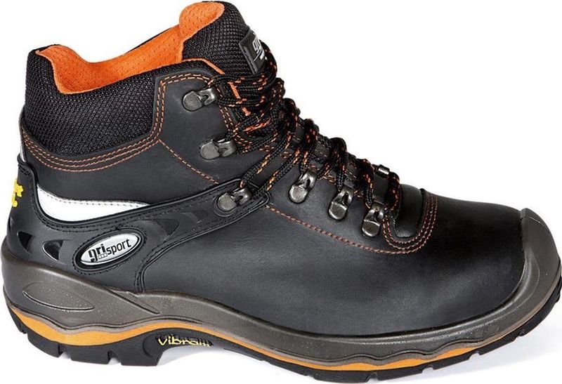 Grisport - 72003 - Werkschoen - Zwart - Cambrelle Voering - S3 Bescherming