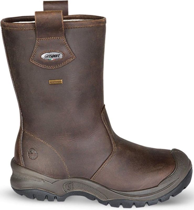 Grisport - 70249 VAR 2 - Werklaarzen - Bruin - Imitatiewol - Waterdicht