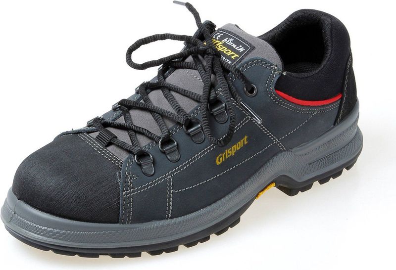 Grisport - Drone - Werkschoenen - Zwart - Leer - S3 Veiligheidsnorm