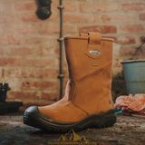 Grisport - 72707C - Gevoerde Laars - Cognac - S3 - WR - SRC - HRO - CI - HI