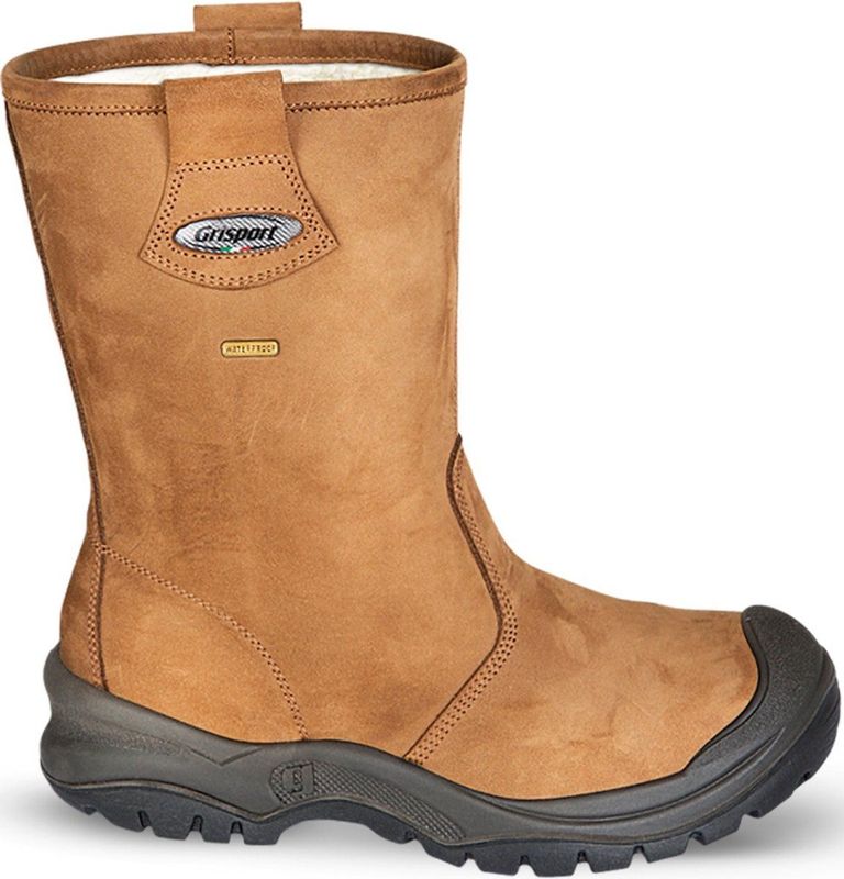 Grisport - 72707C - Gevoerde Laars - Cognac - S3 - WR - SRC - HRO - CI - HI