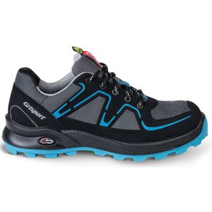 Grisport Safety Cross Safety Serena / 33600 Dames Laag S3 Grijs/Blauw - Maat 37 - 00.049.005.37