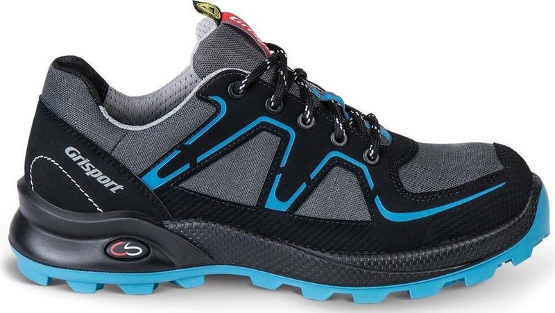 Grisport - Cross Safety Serena - Werkschoenen - Zwart - Leer en Textiel