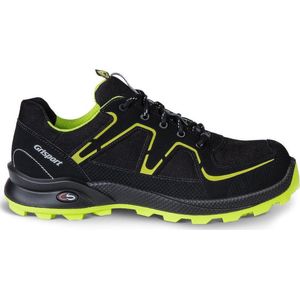 Grisport Safety Cross Safety Xtrail / 3365 Laag S3 Zwart/Lime - Maat 40 - 00.049.010.40