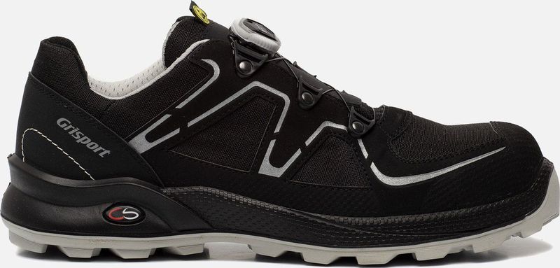 Grisport - Cross Safety Horizon Boa - Werkschoenen - Zwart - Leer/Textiel