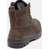 Mr. Miles - Santiago - Werkschoen - Zwart - Leer - Veiligheidsklasse S3