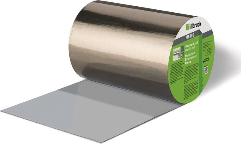 Illbruck - ME105 - Bitumenband - Zwart - 1 rol a 10 meter