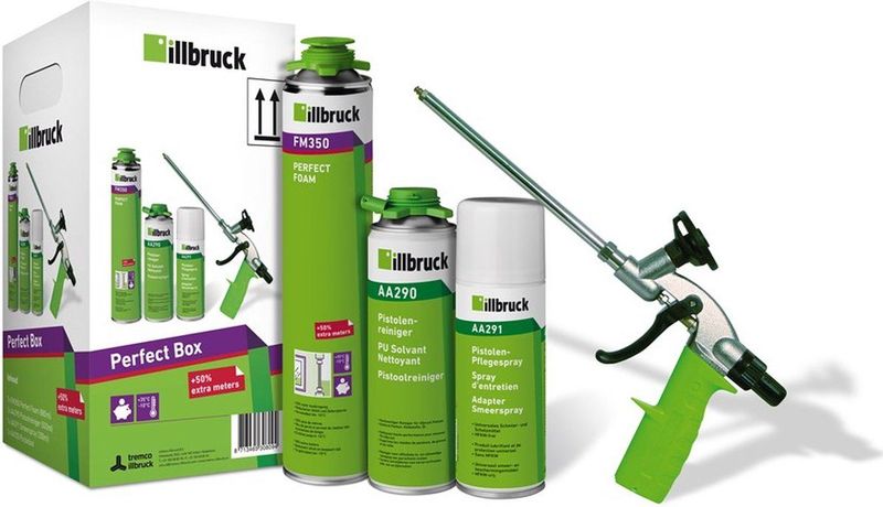 Illbruck - Perfect Foam Pro - Starterbox - 7xFM350 + 1xAA290 + 1xAA291 + 1xGUN