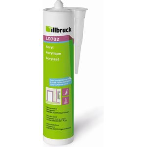 Illbruck LD702 acrylaatkit - verfverdraagzaam - wit - 310ml