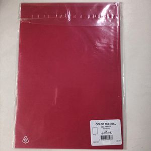 Hallmark Papier A4 | Rood | 90 grams | 10 vel (S021031)